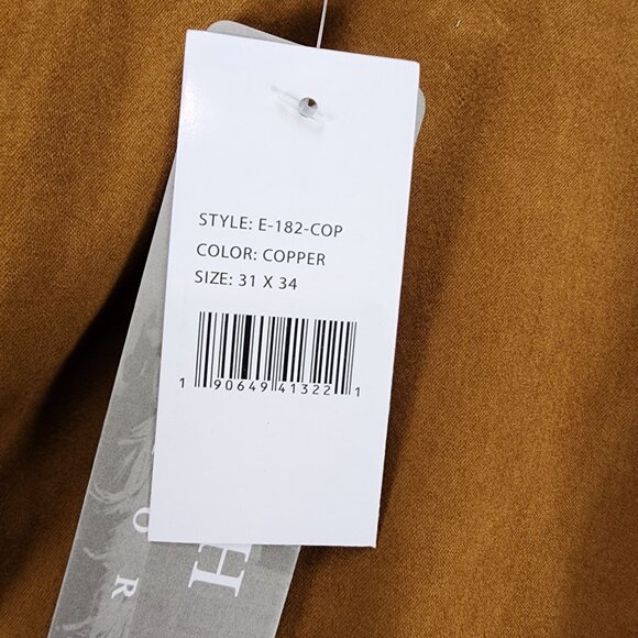 Jachs Pants Mens 31x34 Brown Stretch Mid Rise Slim Fit *NWT* - Picture 2 of 15